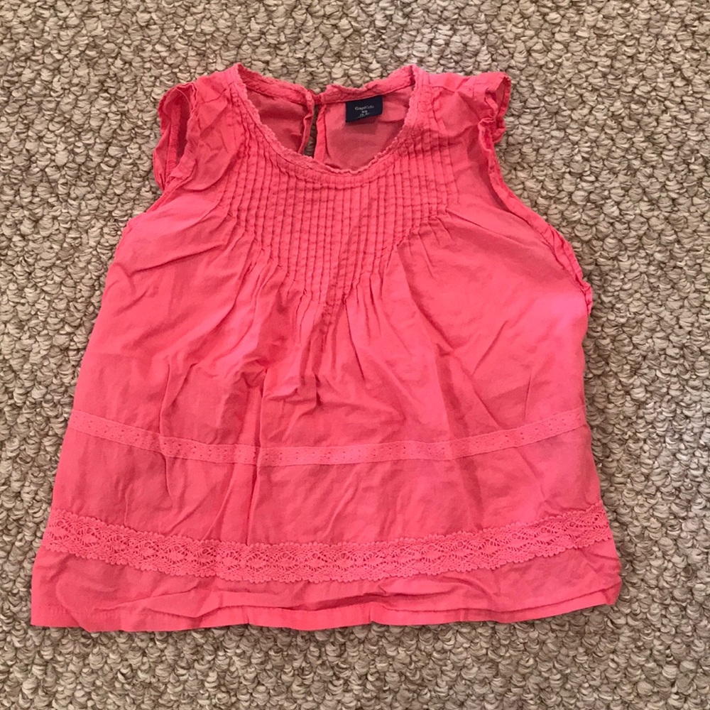 GapKids Lace and Ruffle Tank Top